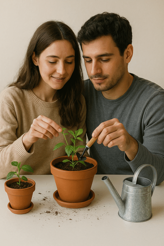 What is Real love means growing together as a couple